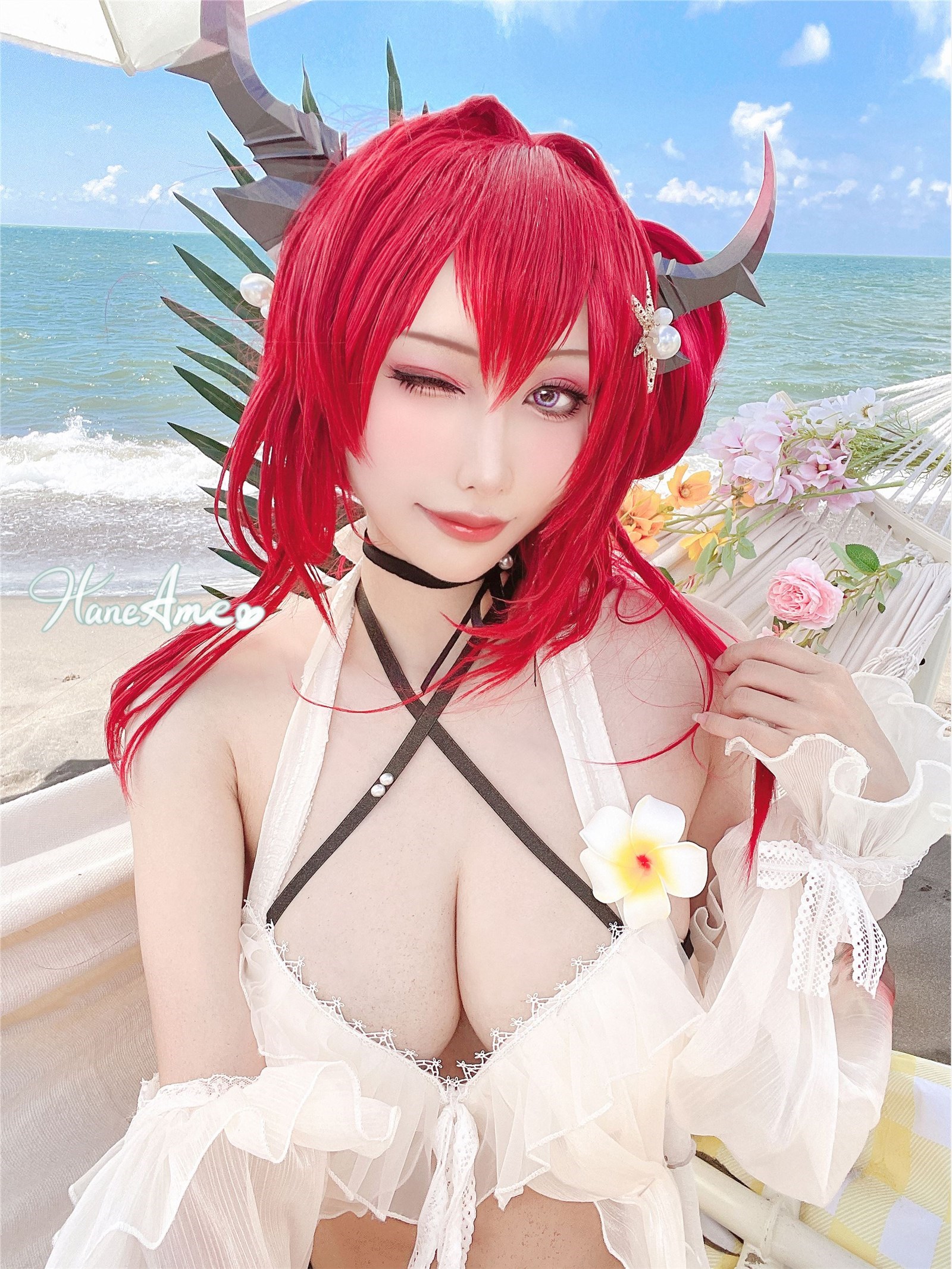 Rain Wave HaneAme - NO.167 September 2022 Arknites-Surtr_ Official Swimsuit(17)